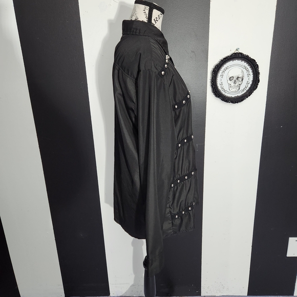 Studded Goth Shirt - Picture 3 of 5